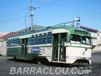San Francisco Muni 1161 PCC streetcar
