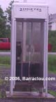 Sogetel payphone located in Beauceville, Quebec