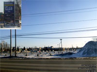 Stationnement Georges-Gagn� bus terminal, Delson